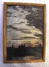 Altstadt im Sonnenuntergang